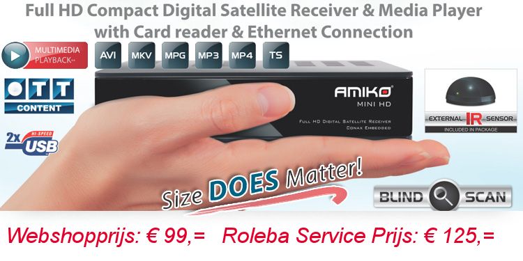 Amiko Mini HD - Aanbieding!